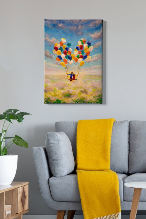 Wallity Kanvas Tablo (50 x 70) - 103 Multicolor